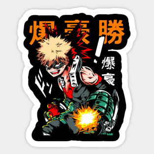 Katsuki Bakugou | Explosion Quirk Sticker